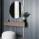 Trepanel Design® Grey Metallic Silver on Black Felt Acoustic Wood Slat Panels