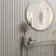 Trepanel® Light Oak on Antique White Felt Acoustic Wood Slat Panels
