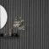 Trepanel Design® Grey Slate Effect Slat on Black Felt Wall Panels