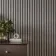 Trepanel® Texture Beige Herringbone Acoustic Wood & Felt Slat Panels