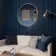 Trepanel® Texture Denim Blue Herringbone Acoustic Wood & Felt Slat Panels