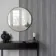 Trepanel Design® White Marble Effect on Black Felt Acoustic Wood Slat Panels