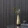 Trepanel® Chevron Noir Black Acoustic Wood Wall Panels