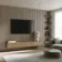 Trepanel® Warm Greige Beige Matt Acoustic Wall Panels