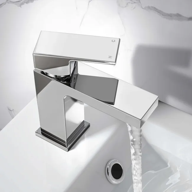 Tamar Chrome Cloakroom Basin Mixer Tap