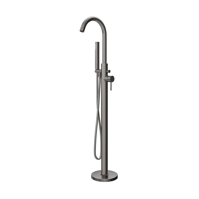 Trent Gunmetal Grey Freestanding Bath Shower Mixer Tap