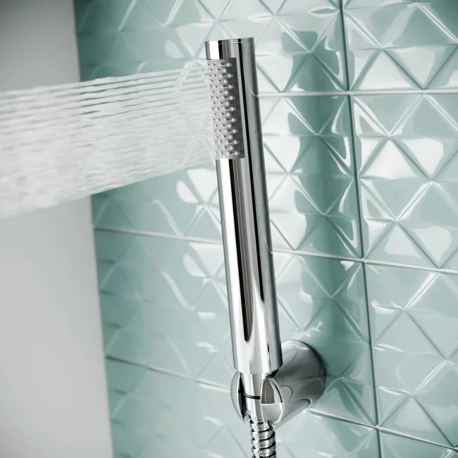 Selma Chrome Bath Filler & Handheld Shower