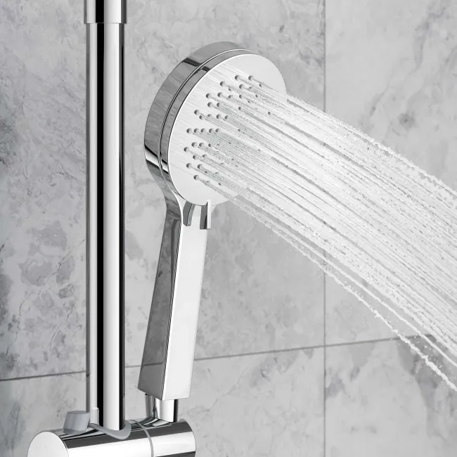 Ballina Premium Cool Touch Round Thermostatic Shower with Large 250mm Head