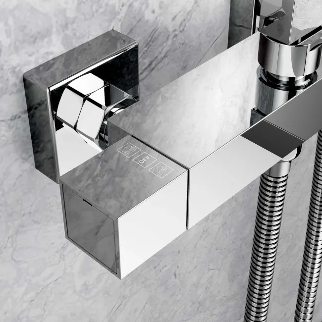 Galway Premium Square Thermostatic Shower Set