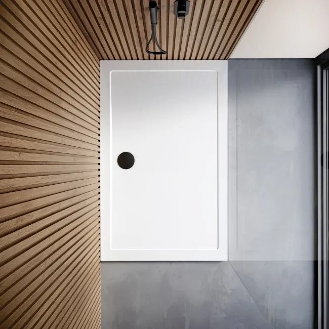 Cairo Rectangular SMC Composite Shower Tray 1400x900mm