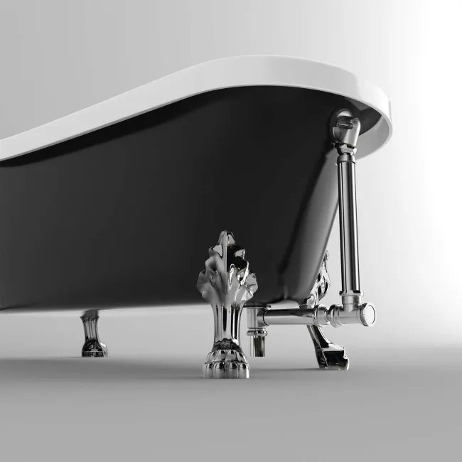 Exposed Bath Waste For Roll Top Bath