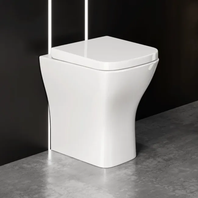 Atlanta Soft Close Seat for Comfort Height Back To Wall Toilet