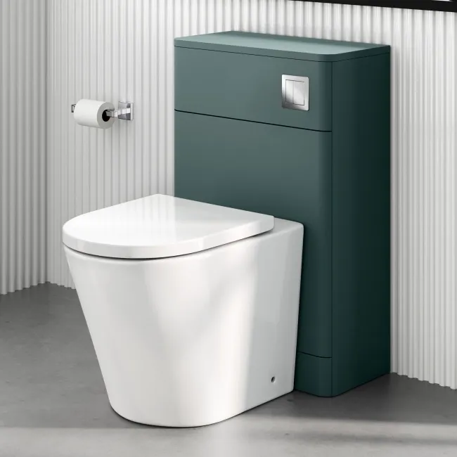 Detroit Chrome Square Push Button for Cable Operated Concealed Cistern