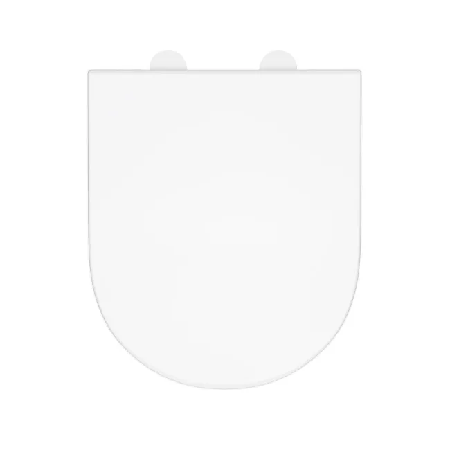 Loma Matt White Quick Release Premium Soft Close Seat