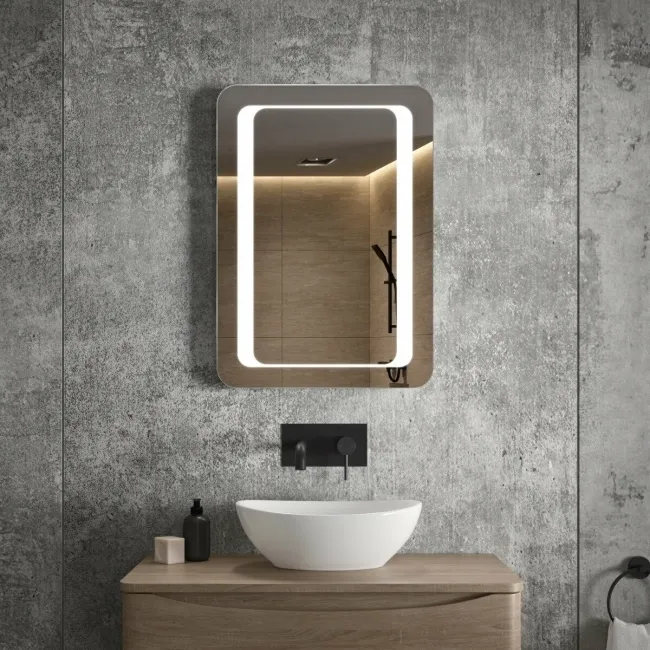 Arabella Battery Powered Illuminated LED Mirror 700x500mm