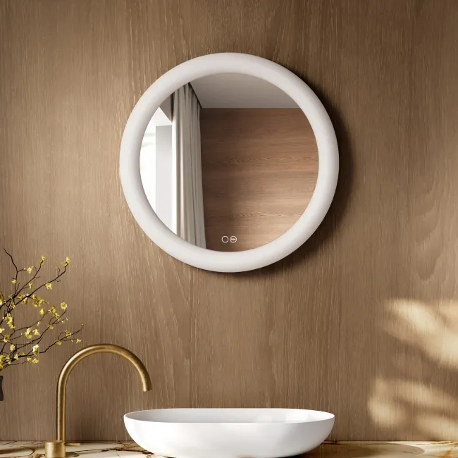 Joyce Round Illuminated RGB LED Mirror 600mm