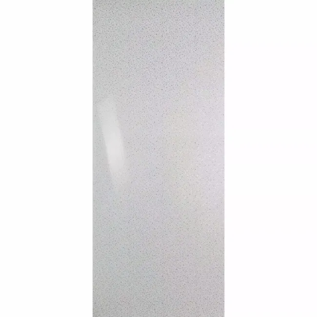 Trepanel Aqua® White Sparkle Quartz Effect PVC Shower Wall Panel