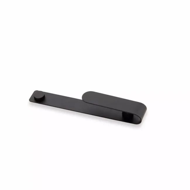 Trepanel Customise® Black Horizontal Metal Hook with Black Screw