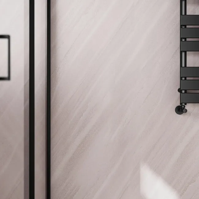 Trepanel Style® Grey Veined Stone Effect Matt WPC Laminated Wall Panel