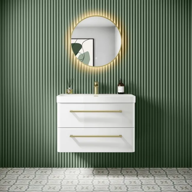 Trepanel Aqua 3D® Waterproof Green Reeded Wall Panel 3 Pack (Covers 1.80 Sqm)