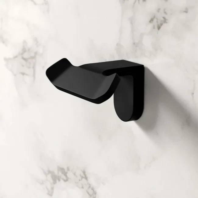 Eloise Matt Black Robe Hook