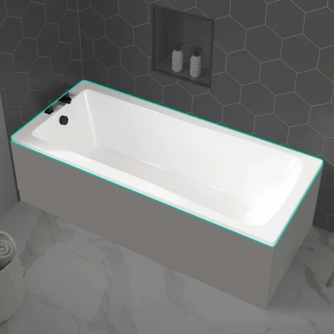 Hereford 1800x800 Square Single Ended Bath