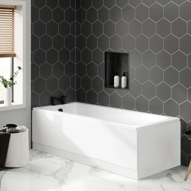 Hereford 1800x800 Square Single Ended Bath