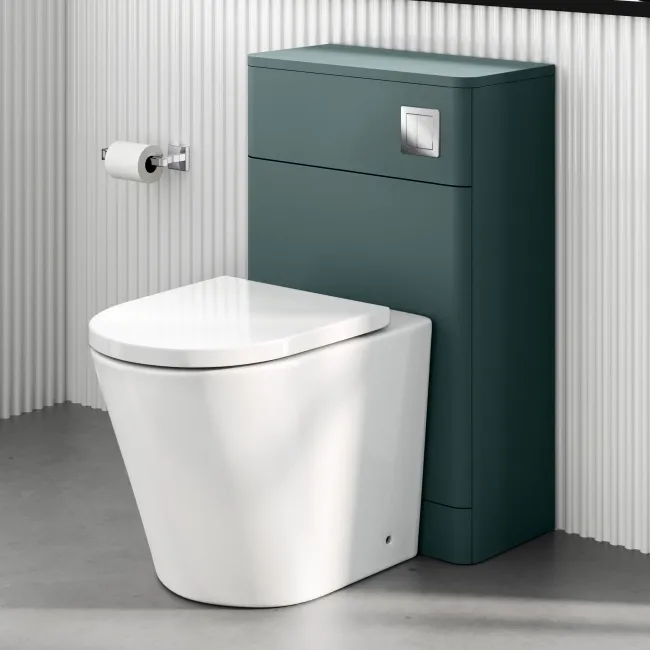 Detroit Cable Operated Concealed Cistern With Chrome Square Push Button