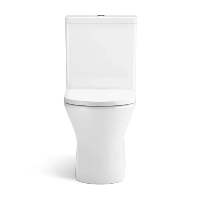 Brooklyn Rimless Close Coupled Toilet With Soft Close Seat