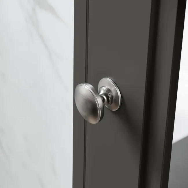 Graphite Grey Mirror Cabinet 700x500mm