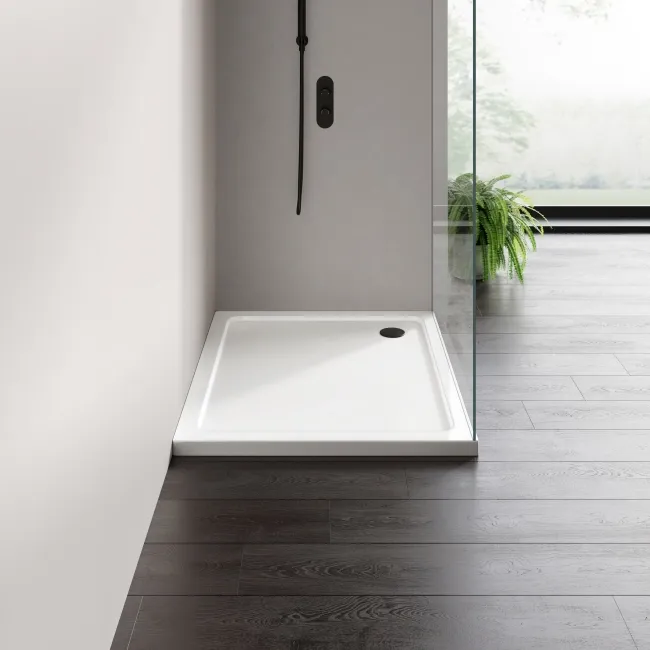 London Rectangular Stone Shower Tray 1200x900mm