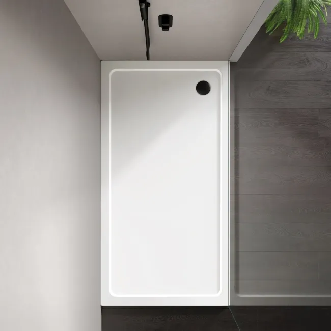 London Rectangular Stone Shower Tray 1700x900mm