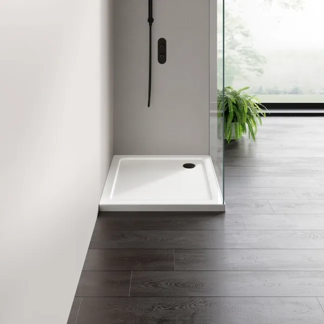 London Rectangular Stone Shower Tray 900x760mm