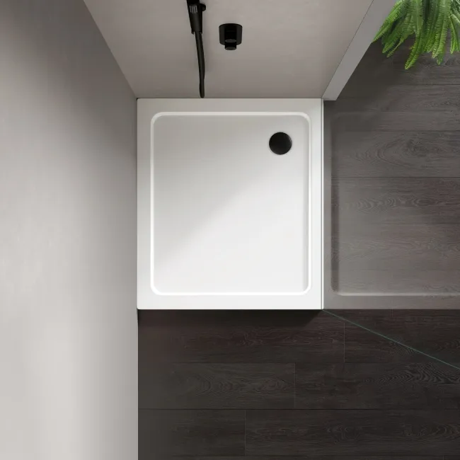 London Rectangular Stone Shower Tray 900x800mm