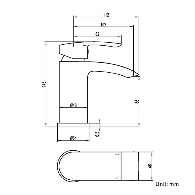 Severn Chrome Basin & Shower Bath Mixer Tap Set