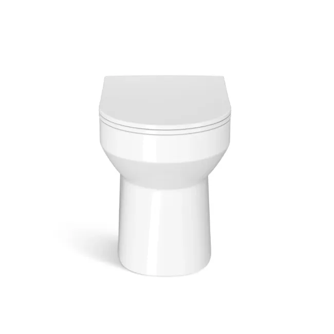 Miami Rimless Back To Wall Toilet With Slim Soft Close Seat