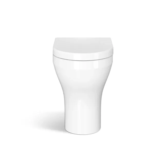 Troy Rimless Comfort Height Back To Wall Toilet With Premium Soft Close Seat
