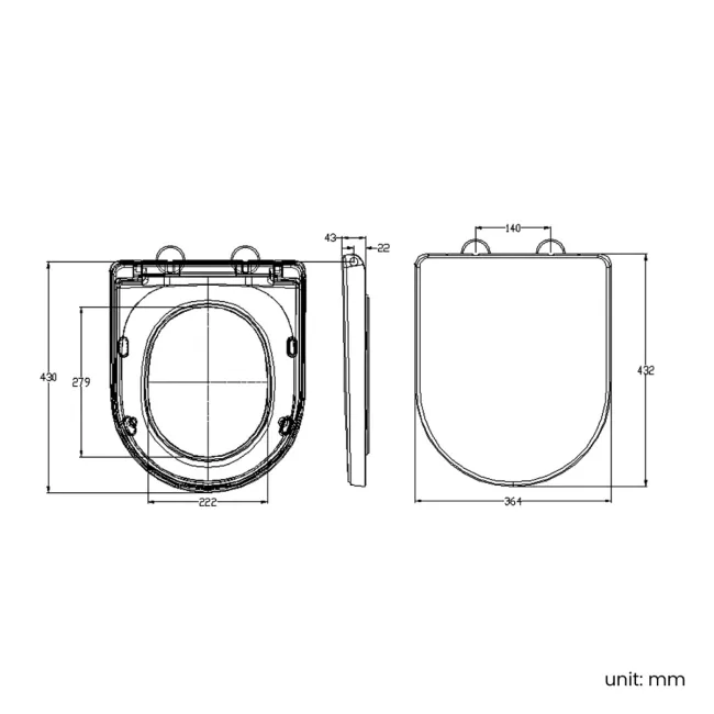 Lodi Rimless Comfort Height Close Coupled Toilet With Soft Close Seat