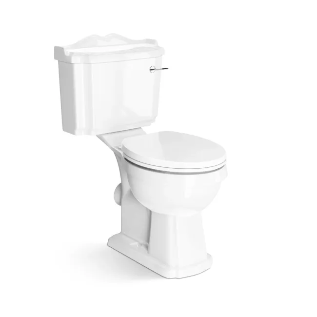 Lima Traditional Close Coupled Toilet With Soft Close Seat