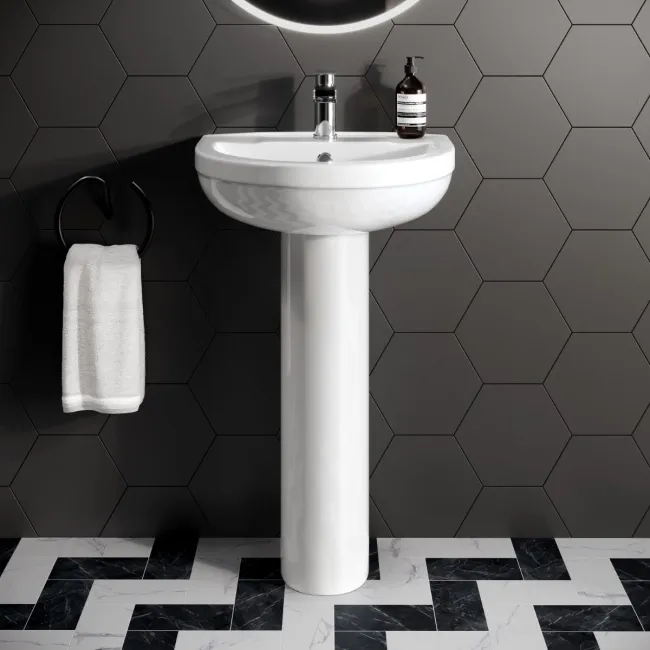 Opel Pedestal Basin 500mm