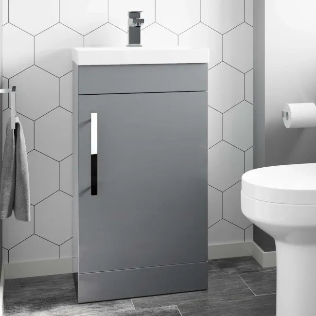Avon Stone Grey Basin Vanity 450mm