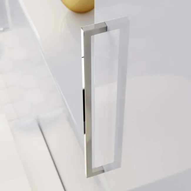 Harper Gloss White Floor Standing Tall Cabinet Unit 1900x300mm