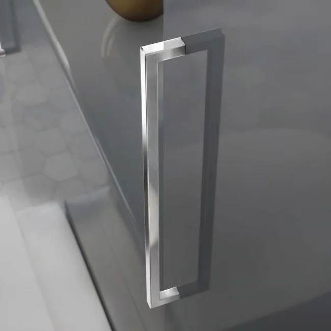 Harper Stone Grey Floor Standing Tall Cabinet Unit 1900x300mm