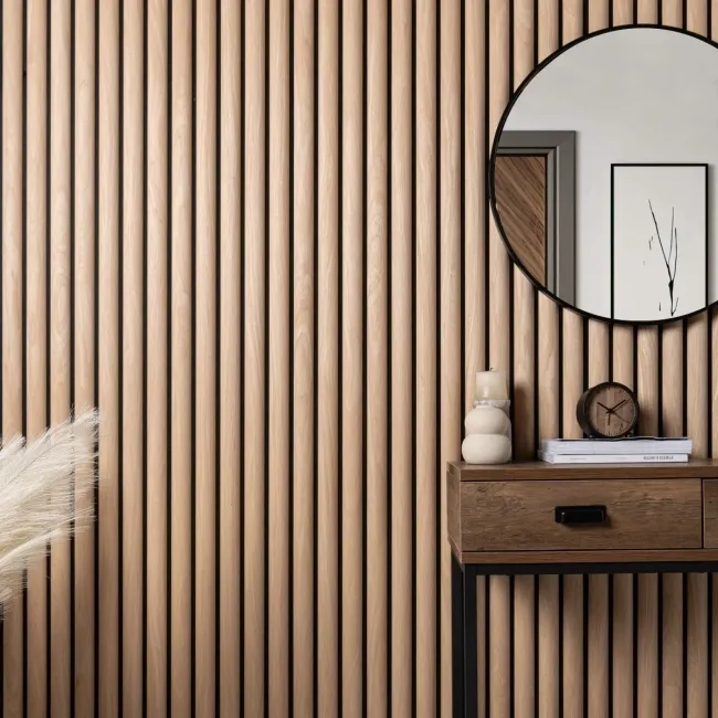 Trepanel Design® Oak Curve Acoustic Wood Wall Panels