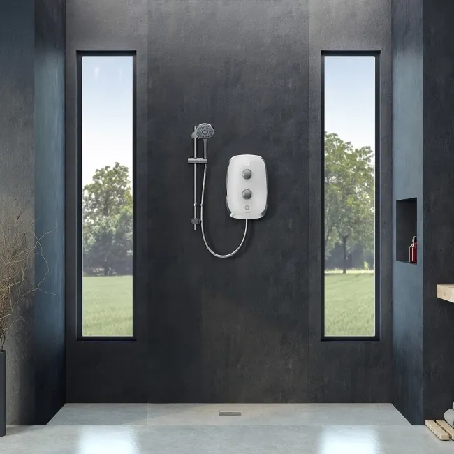 Aqualisa eMOTION Electric Shower - 9.5KW - Arctic White