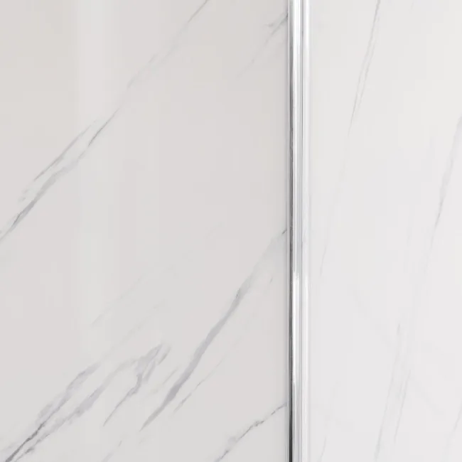 Trepanel Aqua® Shower Panel PVC Internal Corner Joint Silver