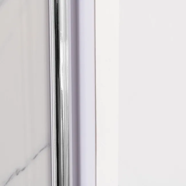 Trepanel Aqua® Shower Panel PVC Internal Corner Joint Silver