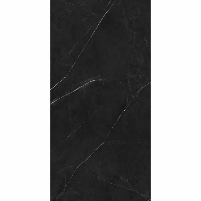 Trepanel Aqua Luxe® Black Marble Effect Embossed Satin SPC Wall Panel 4 Pack (Covers 2.80 SQM)