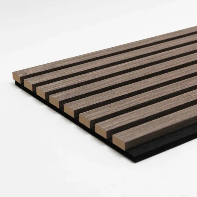 Trepanel® Walnut Brown Acoustic Wood Wall Panels