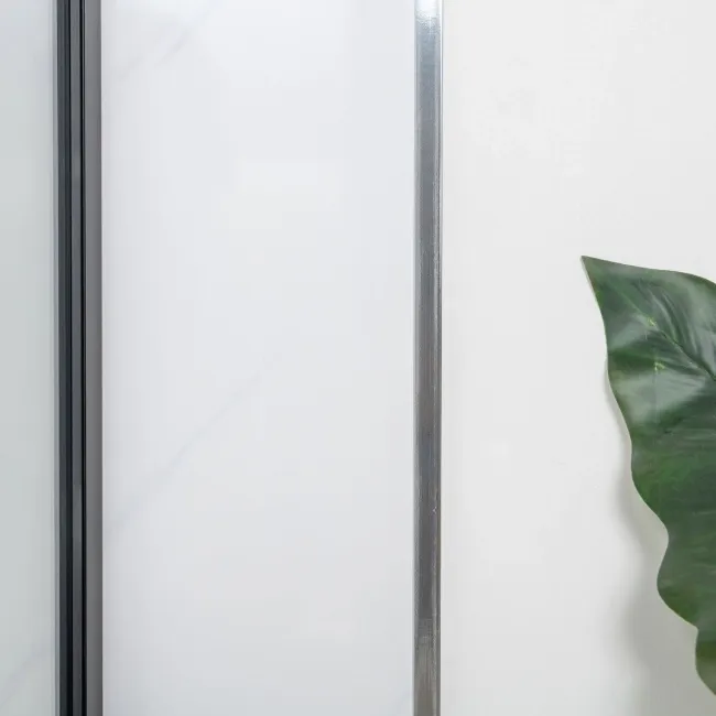 Trepanel Aqua® Shower Panel PVC End Cap Silver